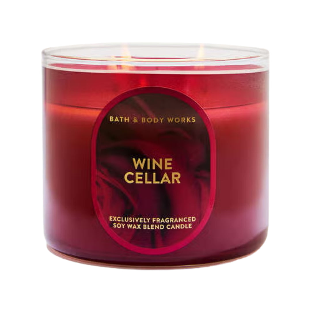 Bath & Body Works Wine Cellar 3-Wick Candle, 14.5 oz | 411 g